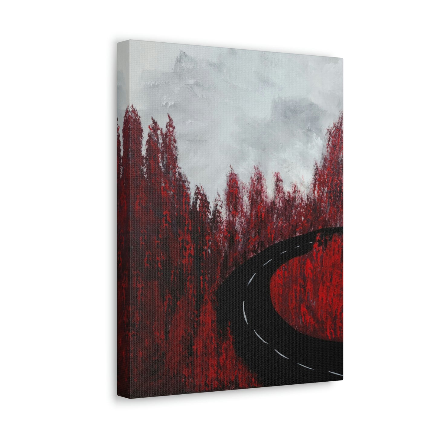Road To No-Where Gallery Wrap Canvas Print